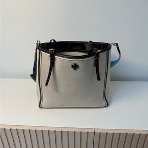 Tory Burch Emerson Canvas Tote Crossbody